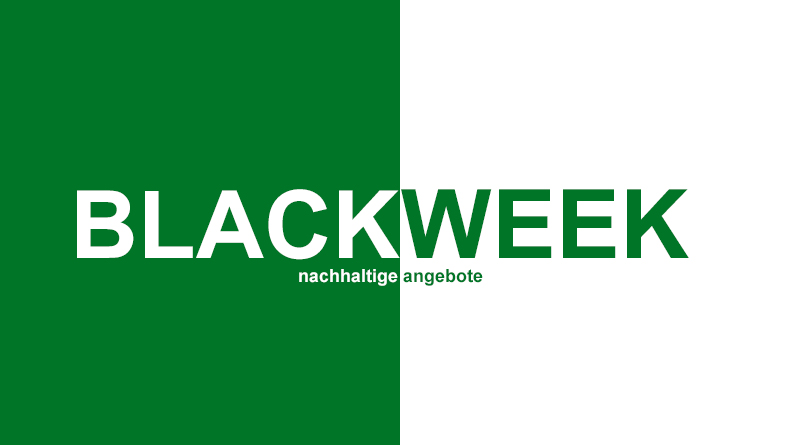 Nachhaltige Angebote zur Black Week
